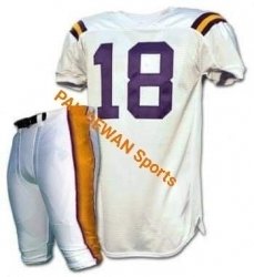 American football uniform 